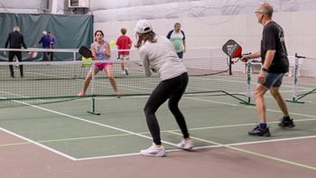 Pickleball court